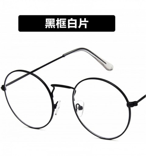 Oversized Street Beat Lady Small Round Sunglasses Men Women Retro Metal Frame Eye Vintage Tiny Female Sun Glasses - 5 - CN198...