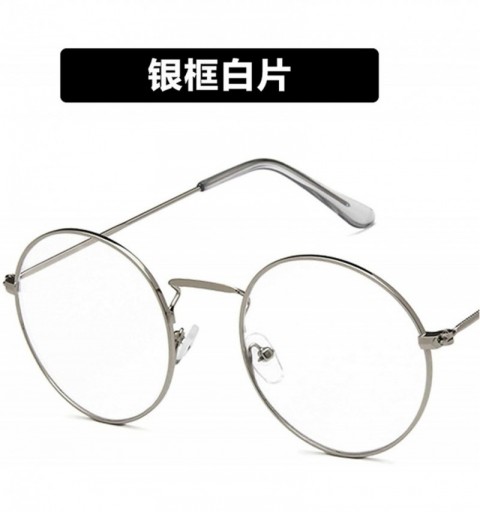 Oversized Street Beat Lady Small Round Sunglasses Men Women Retro Metal Frame Eye Vintage Tiny Female Sun Glasses - 5 - CN198...