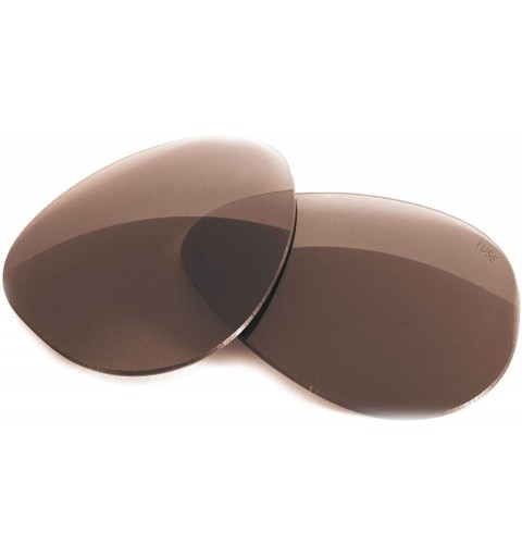 Aviator Replacement Lenses for Ray-Ban RB3025 Aviator Large (58mm) - Brown - CX11U96S8O7 $47.73