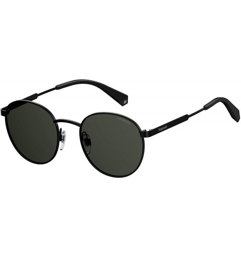 Oval Pld2053/S Oval Sunglasses - Black - CT1825O6HC4 $31.63