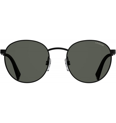 Oval Pld2053/S Oval Sunglasses - Black - CT1825O6HC4 $31.63