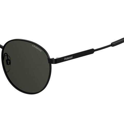 Oval Pld2053/S Oval Sunglasses - Black - CT1825O6HC4 $31.63