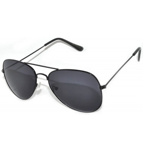 Aviator Aviator Sunglasses Black Smoke - CO11HQ26VJ1 $33.39