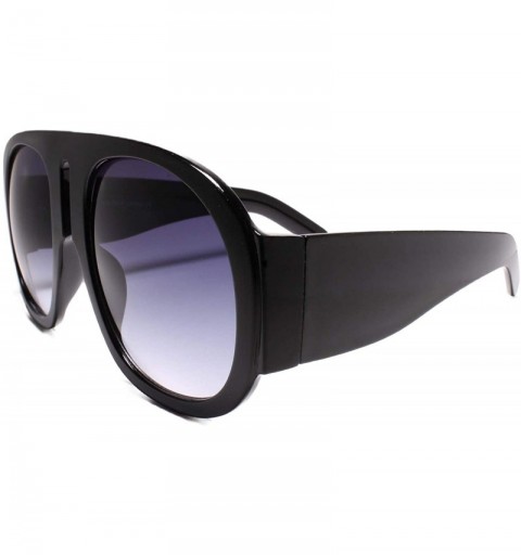 Round Classic Vintage Retro Party Club Dj Pimp Style Round Sun Glasses - C518UN9SMIA $14.12