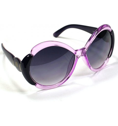 Butterfly Celebrity Inspired Women's Sunglasses 8609 - Purple - CS11ERE566F $17.29