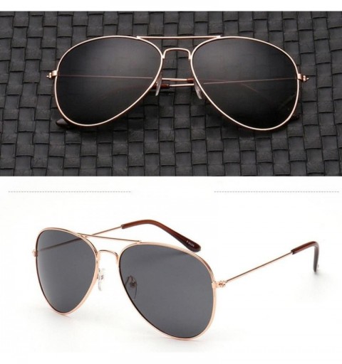 Oversized Women's Men Sunglasses-Vintage Oversize Frame Sunglasses Stylish Eyewear - E - CL18EMR5ENW $12.25