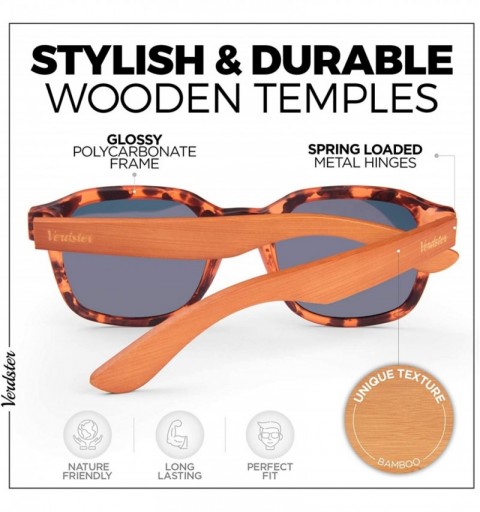 Oversized Dallas Oversized XL Wide Sunglasses for Men & Women - New Wooden Temples Shades 2020 Collection - C3194LET7N7 $23.77