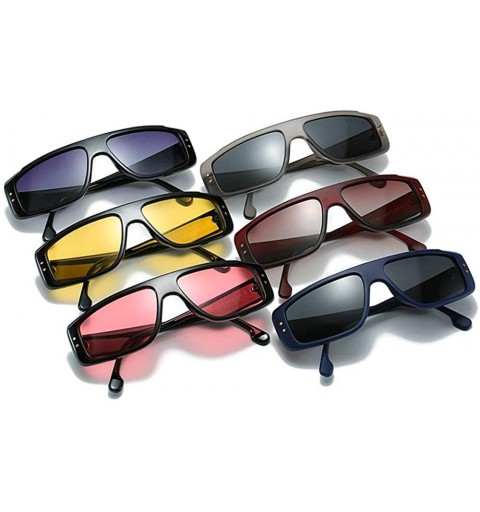 Goggle New Sports Polarized Sunglasses Men's Driving Mirror Retro Night Vision Goggles - Yellow - C018U564DSY $12.87