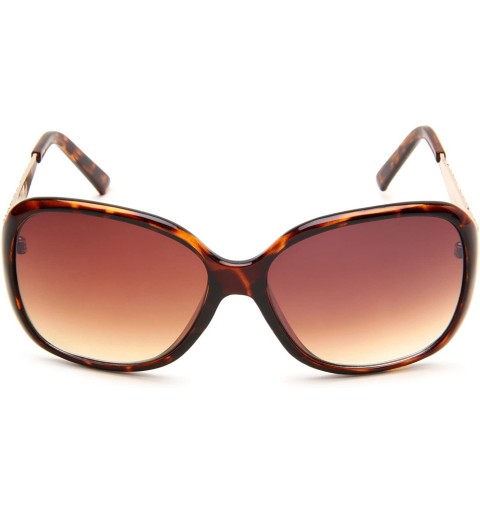 Oversized Women's 145SP Rectangular Sunglasses with 100% UV Protection - 59 mm - Tortoise - C8117S5MPTV $28.81