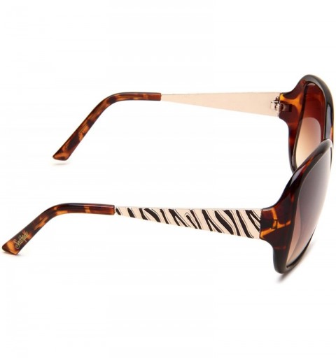 Oversized Women's 145SP Rectangular Sunglasses with 100% UV Protection - 59 mm - Tortoise - C8117S5MPTV $28.81