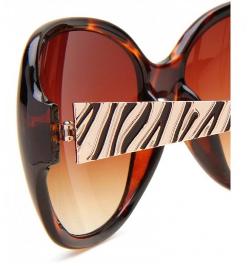 Oversized Women's 145SP Rectangular Sunglasses with 100% UV Protection - 59 mm - Tortoise - C8117S5MPTV $28.81