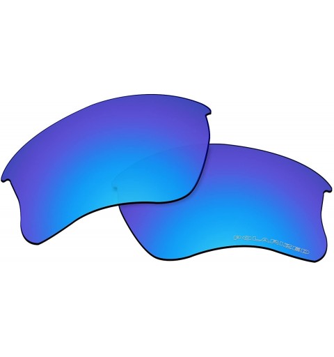 Shield Replacement Lenses Compatible with Flak Jacket XLJ Sunglass - Ice Combine8 Polarized - CV12N4QNGI1 $20.45