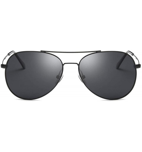Unisex Retro Alloy Sunglasses Men Polarized UV400 - C5 Silver Silver ...