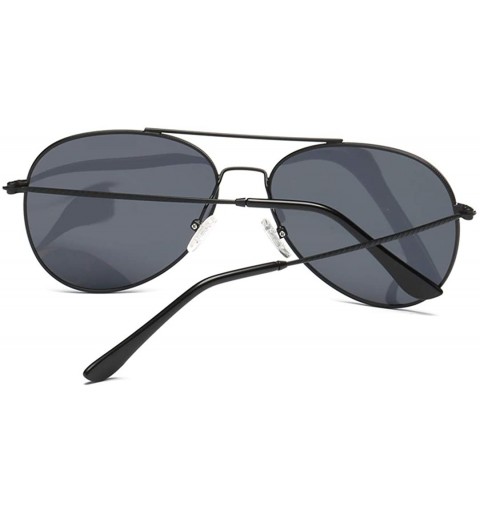 Rimless Unisex Retro Alloy Sunglasses Men Polarized UV400 - C5 Silver Silver - CT18M3MW9U4 $30.76