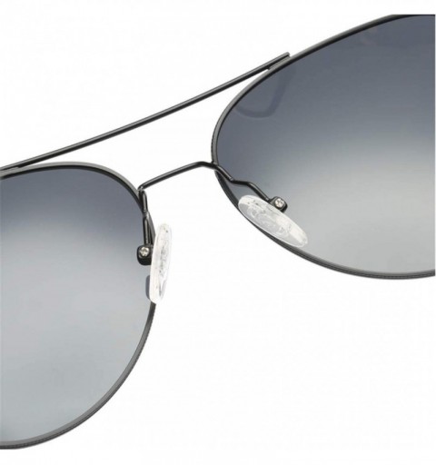 Rimless Unisex Retro Alloy Sunglasses Men Polarized UV400 - C5 Silver Silver - CT18M3MW9U4 $30.76