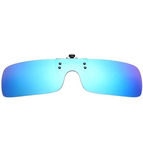 Sport Outdoor Sports Mens Nose Clip Eyewear Cycling Driving Sunglasses Polarized - Blue - CF1808MQ9XH $10.49