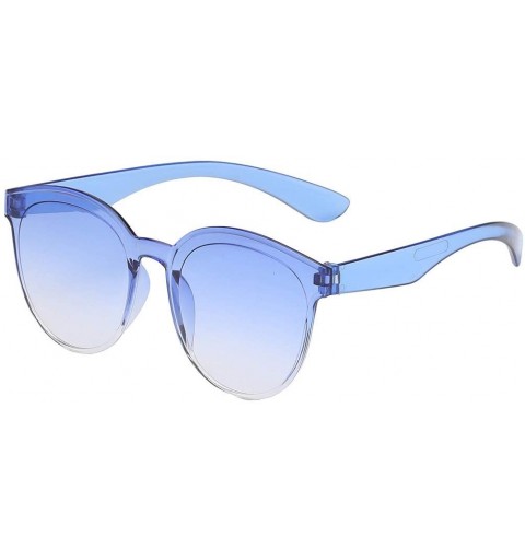 Rimless Sunglasses Transparent Lightweight - C - CZ194YTMG45 $8.70