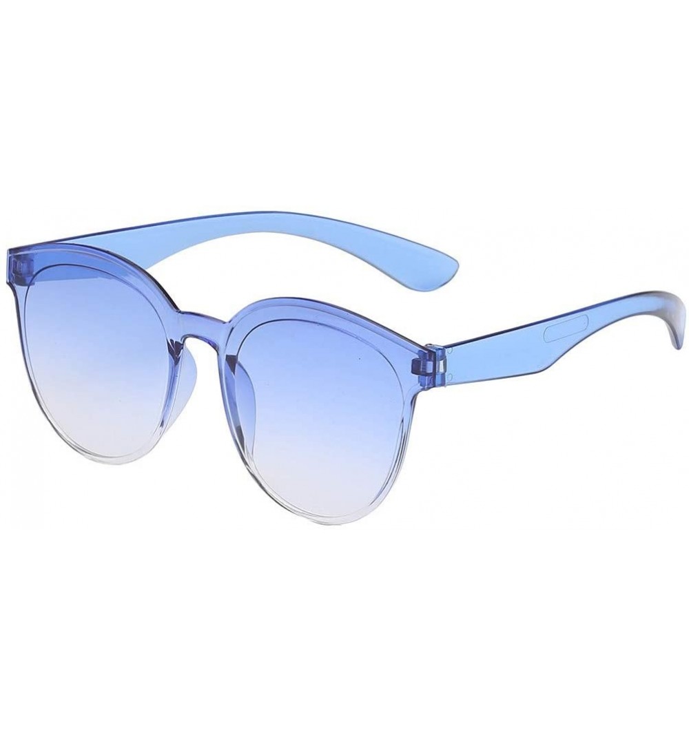 Rimless Sunglasses Transparent Lightweight - C - CZ194YTMG45 $8.70