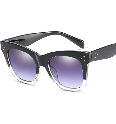 Wrap Vintage Round Sunglasses for Women PC AC UV400 Sunglasses - Style 2 - CT18SAQXGSD $27.25