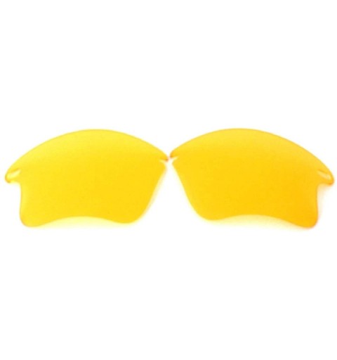 Sport Replacement Lenses For Oakley Fast Jacket XL Yellow Night Vision - S - CY1880QEL0Z $19.66