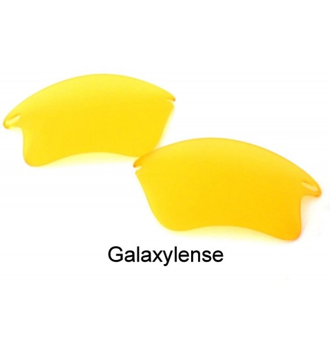 Sport Replacement Lenses For Oakley Fast Jacket XL Yellow Night Vision - S - CY1880QEL0Z $7.09