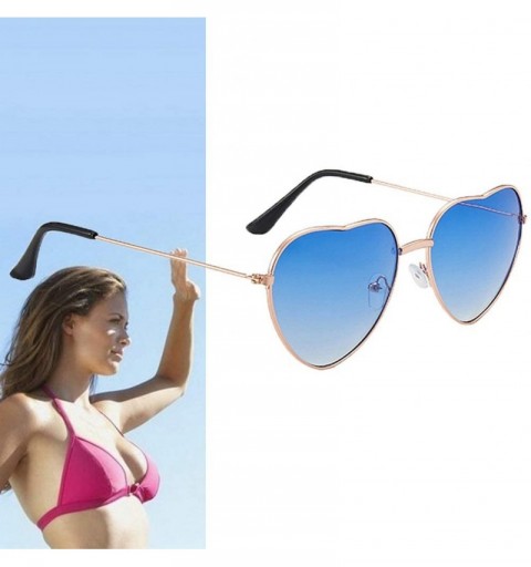 Round Sunglasses Transparent Glasses Gradient - C4199QIHEAE $7.69