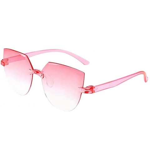 Sport Polarized Sunglasses Protection Irregularity Lightweight - B - CZ190R02HXI $17.38