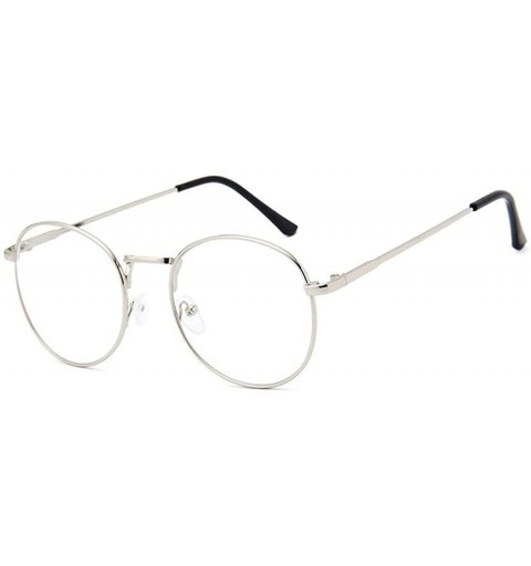 Wayfarer round metal Glasses classic Retro Frame for Men Women clear lens Eyewear - Color 2 - CS18MDMWMTM $9.24