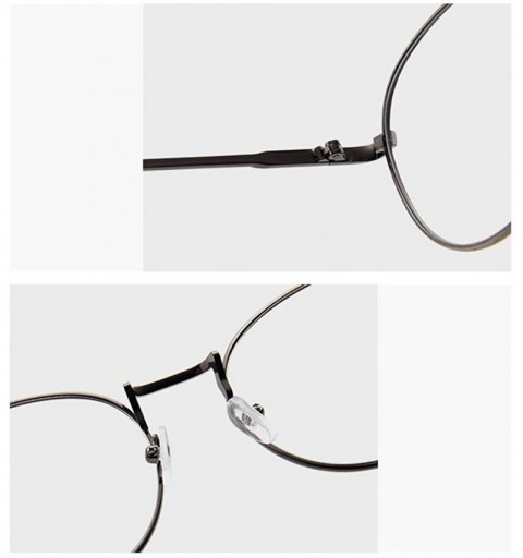 Wayfarer round metal Glasses classic Retro Frame for Men Women clear lens Eyewear - Color 2 - CS18MDMWMTM $9.24