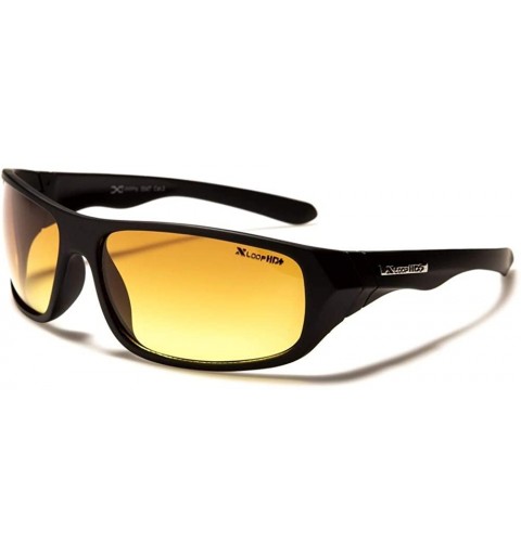 Rectangular Brown High-Definition Lens Driving Stylish Rectangle Sunglasses - Matte Black - CL197052SIE $11.99