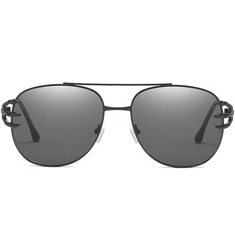 Sport Vintage Classic Retro Claw Sunglasses for Women Metal PC UV400 Sunglasses - Black - CU18SASL8IN $17.79