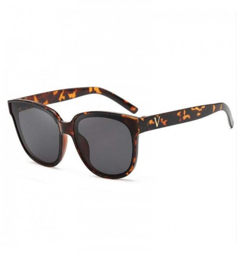 Sport Women UV Protection Sunglasses Big Frame Plastic Frame Vintage Inspired Sunglasses (Douhua) - Douhua - CO190I2EGIO $18.02