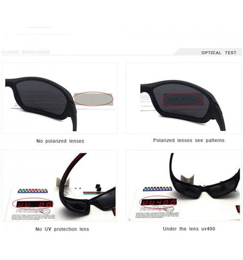 Aviator Fashion Guy's Sun Glasses Polarized Sunglasses Men Classic Design Y1031 C1BOX - Y1031 C5box - C418XE9X3IU $13.91
