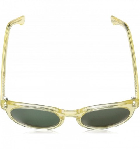Wayfarer Sunglasses for Women or Men Retro Round Frame 08 - Vintage Yellow - C118750RTRX $33.44