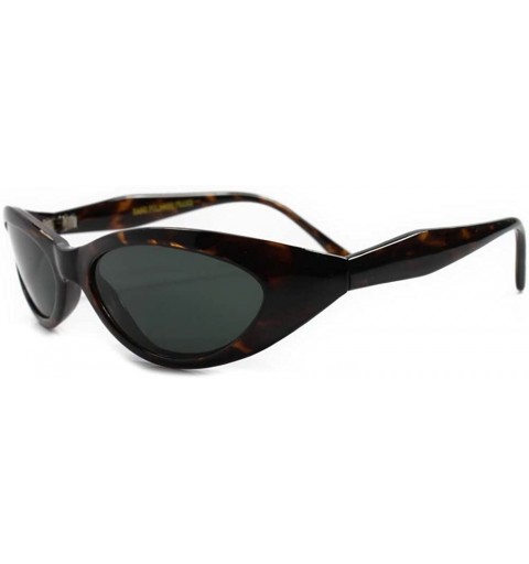 Cat Eye 70sVintage Rockabilly Womens Cat Eye Sunglasses - Tortoise/Gray - C818ECEXU62 $15.32