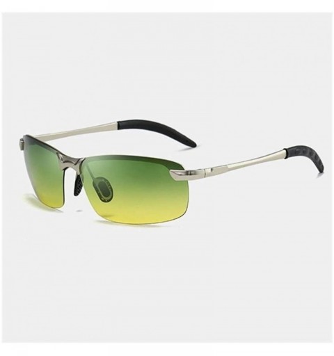 Sport Men Classic Alloy Sunglasses Polarized Sunglasses For Driving Outdoor Sports UV400 Protection Retro Rimless - CA198O43L...