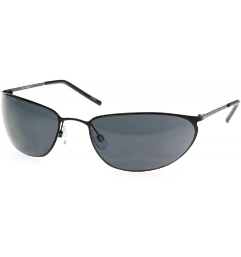 Rectangular Matrix NEO Metal Wire Frame Glasses Movie Inspired Sunglasses - 2-pack - C5119O14897 $19.52