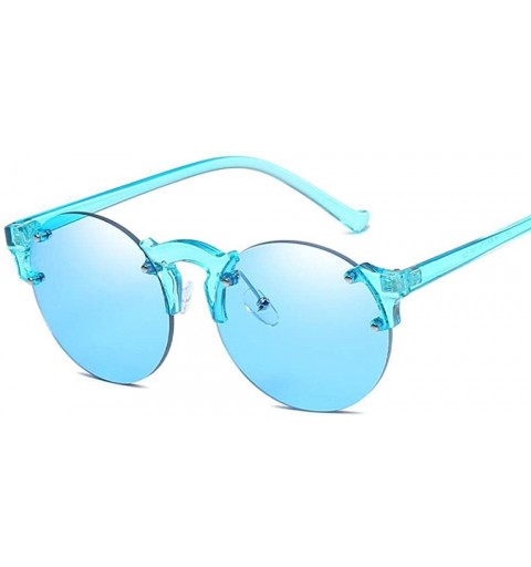 Rimless Fashion Rimless Sunglasses Women Brand Design Female Sun Glasses Ladies 1 - 9 - CJ18XE0K999 $10.89