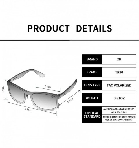 Sport Unisex Polarized Sunglasses Super Lightweight Frame Sun Glasses for Man Women 100% UV Protection - CE18U0LOQD5 $16.15