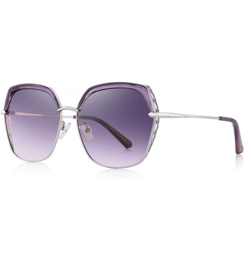 Square Square Polarized Sunglasses Ladies Fashion Trending Sun Glasses UV400 Protection - 2 - C318QZ4RNYI $74.75